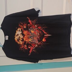 Slayer Tour T World Tour 2010 Men's size XL metal rock band tee shirt Tom Araya